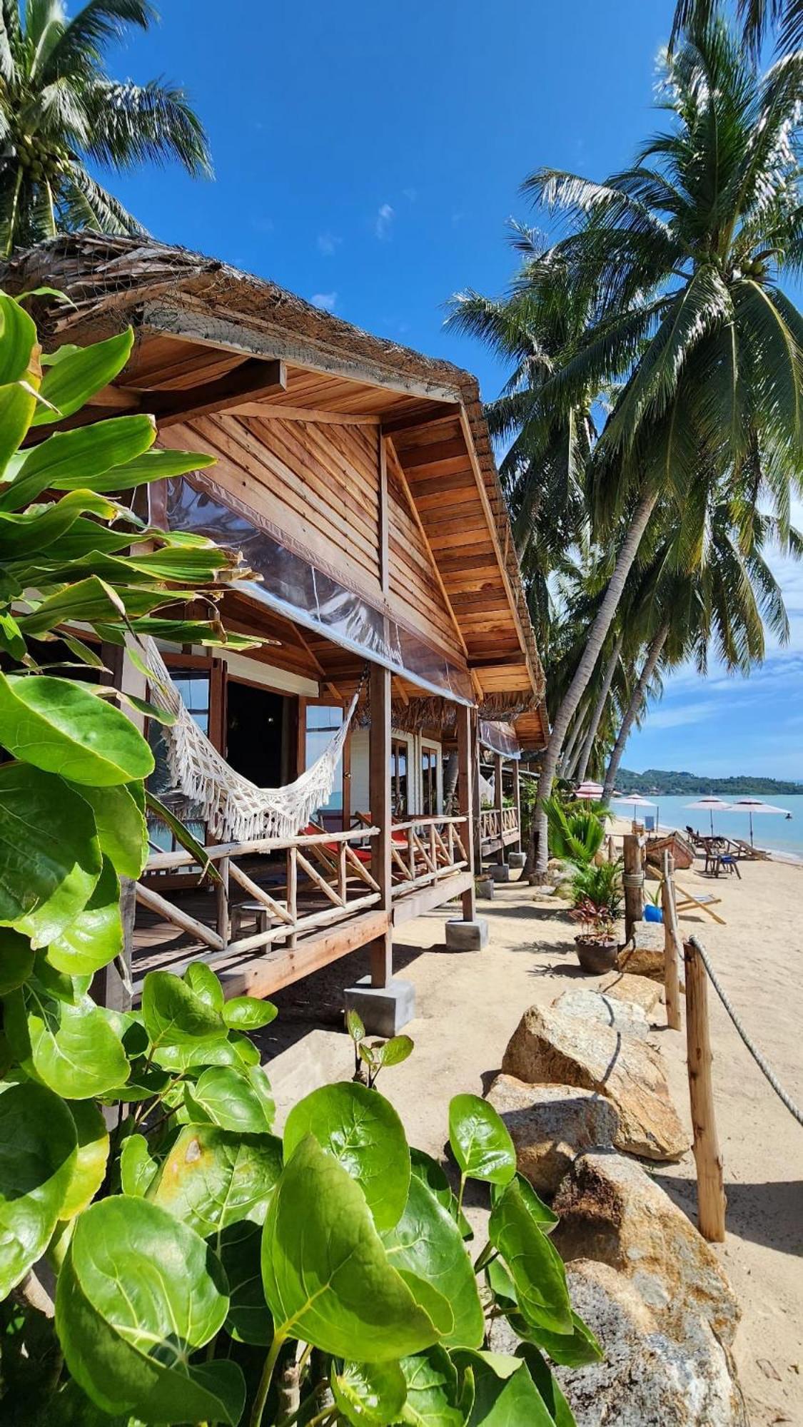 Castaway Beach Bungalows Srithanu Exterior photo
